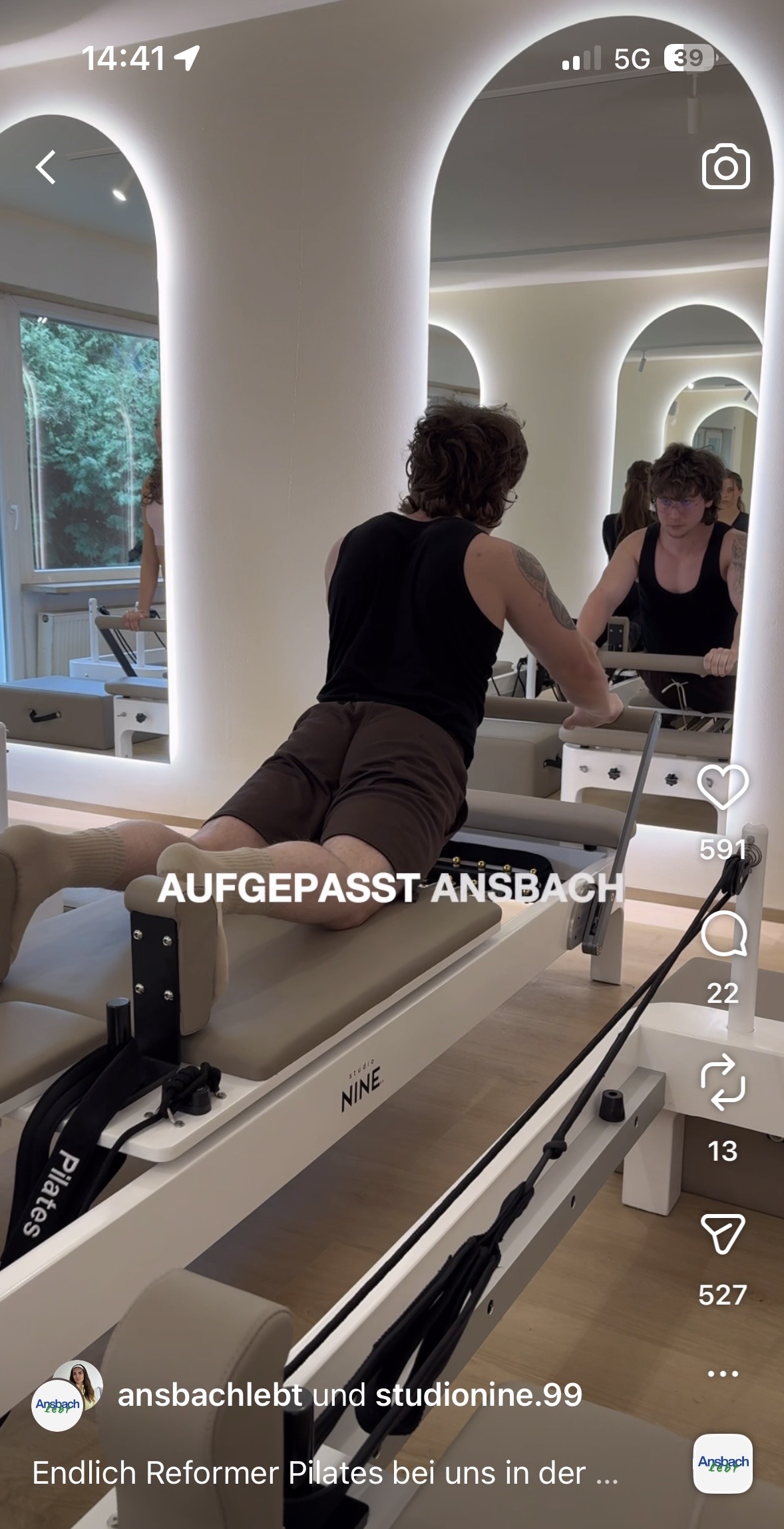 Screenshot von einem Video bei Studio Nine99 in Lichtenau bei Ansbach